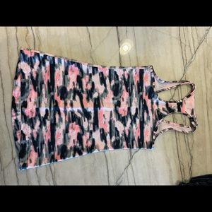 Lululemon Pink Camo Top
